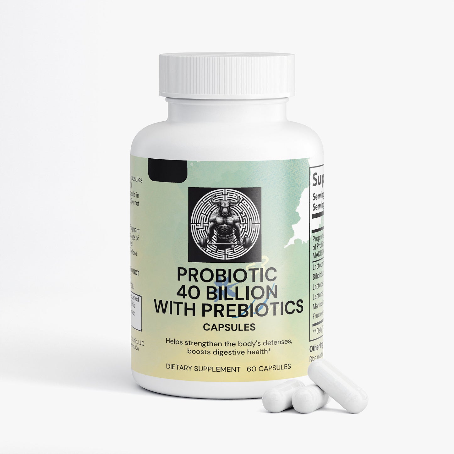 Probiotic 40 Billion with Prebiotics