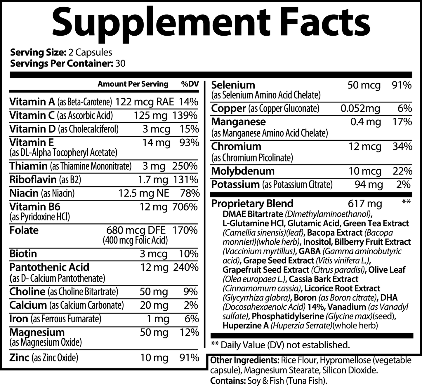 ClarityMAX Nootropic Blend