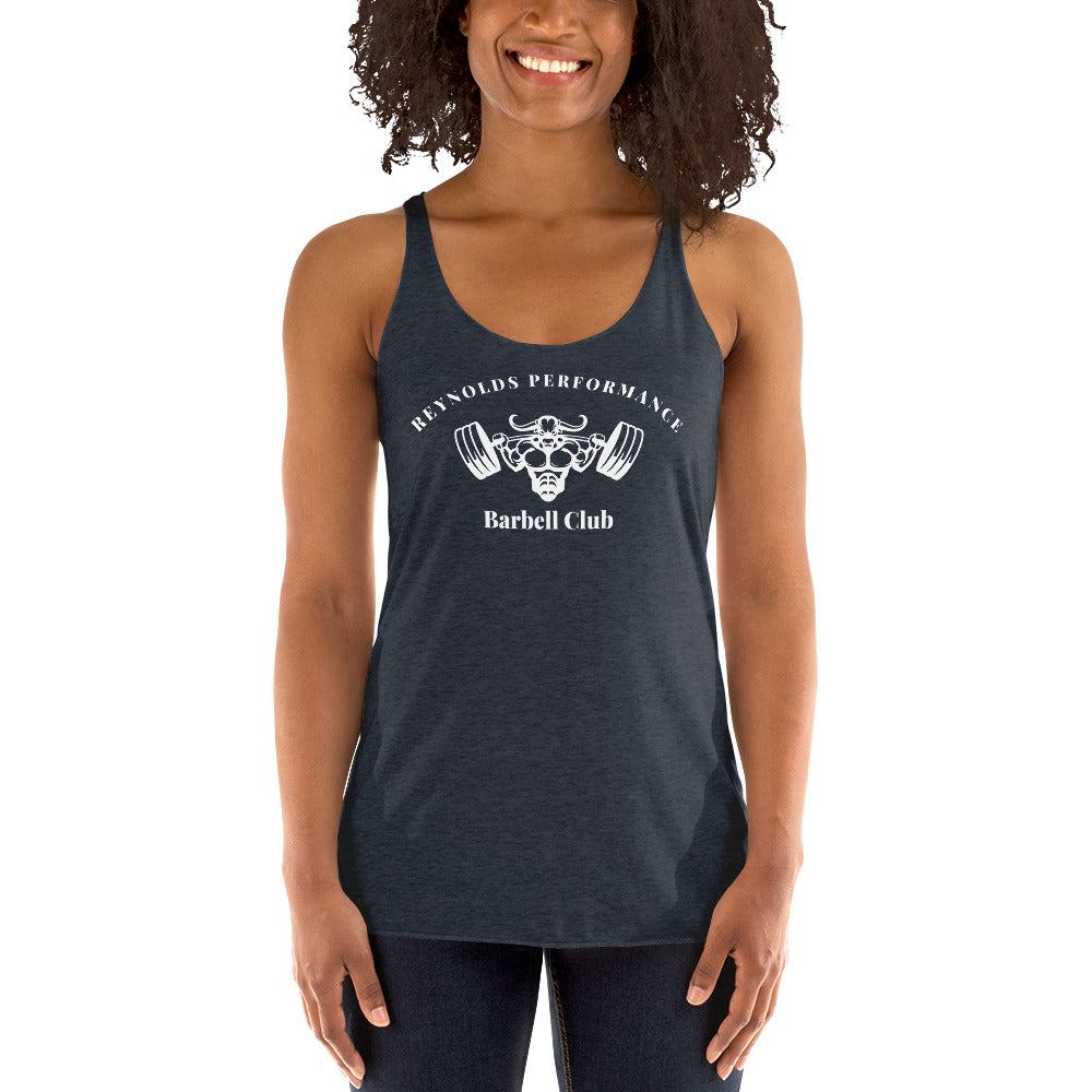 Camiseta sin mangas con espalda cruzada para mujer