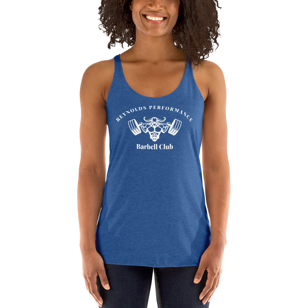 Camiseta sin mangas con espalda cruzada para mujer