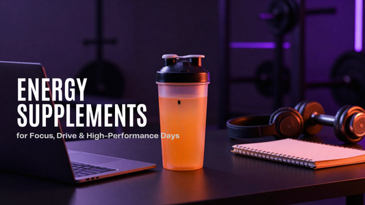 Energy Supplements for Focus, Drive, and High-Performance Days