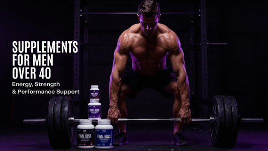 Supplements for Men Over 40: Energy, Strength, and Performance Support