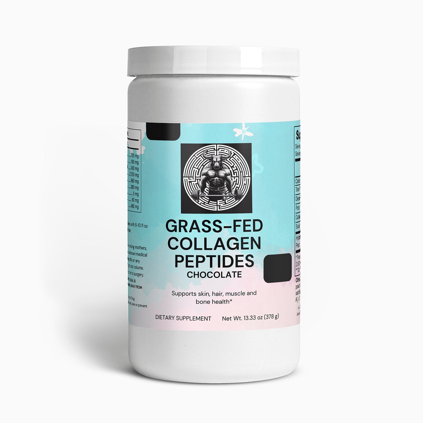 Grass-Fed Collagen Peptides Powder (Chocolate)