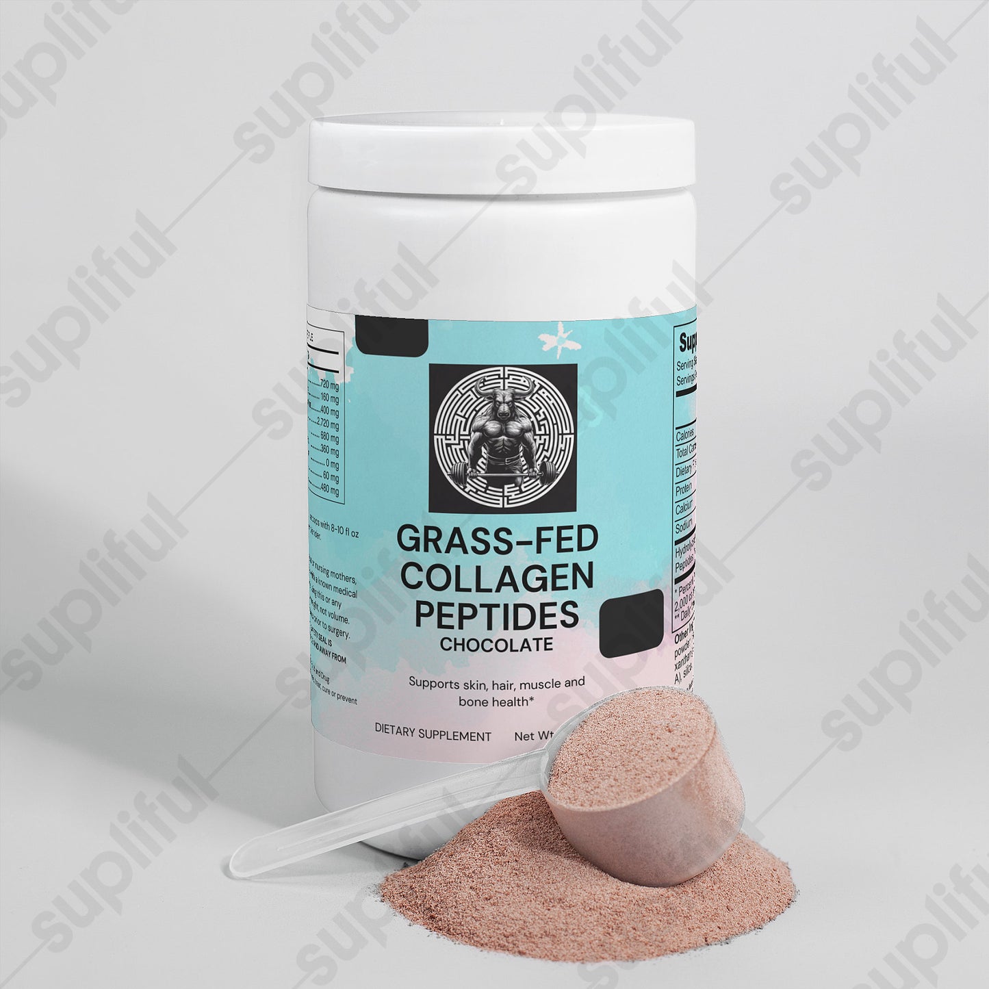 Grass-Fed Collagen Peptides Powder (Chocolate)