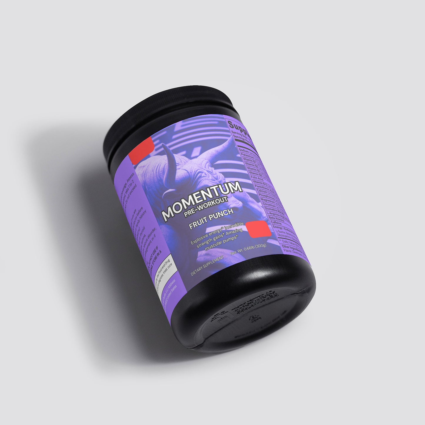 Momentum Pre-Workout Powder (Fruit Punch)