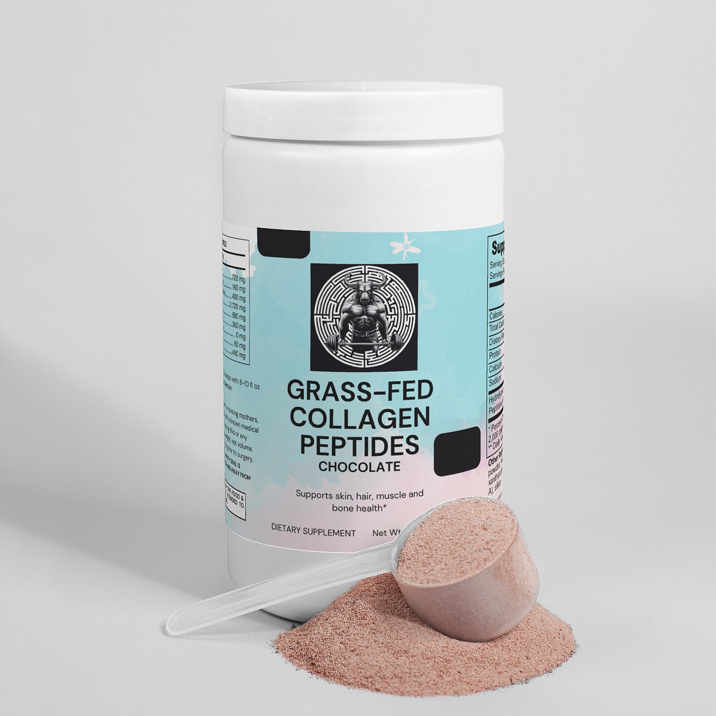 Grass-Fed Collagen Peptides Powder (Chocolate)