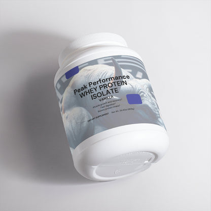 Peak Performance Whey Protein Isolate (Vanilla)