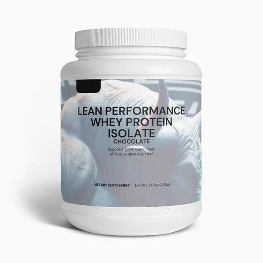 Lean Performance Whey Protein Isolate (Chocolate)