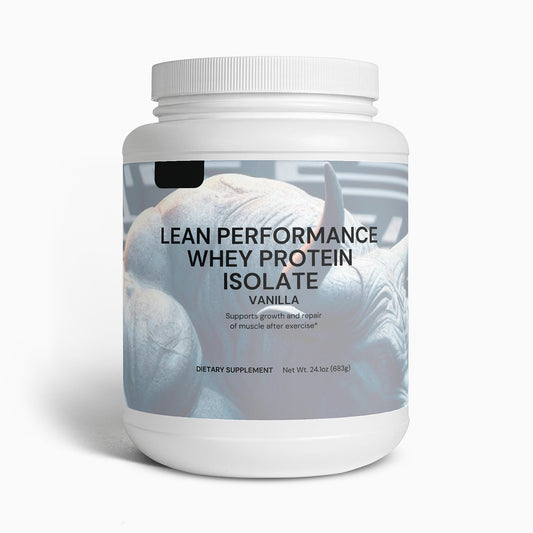 Lean Performance Whey Protein Isolate (Vanilla)