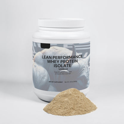 Lean Performance Whey Protein Isolate (Vanilla)