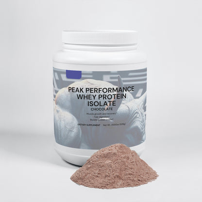 Peak Performance Whey Protein Isolate (Chocolate)