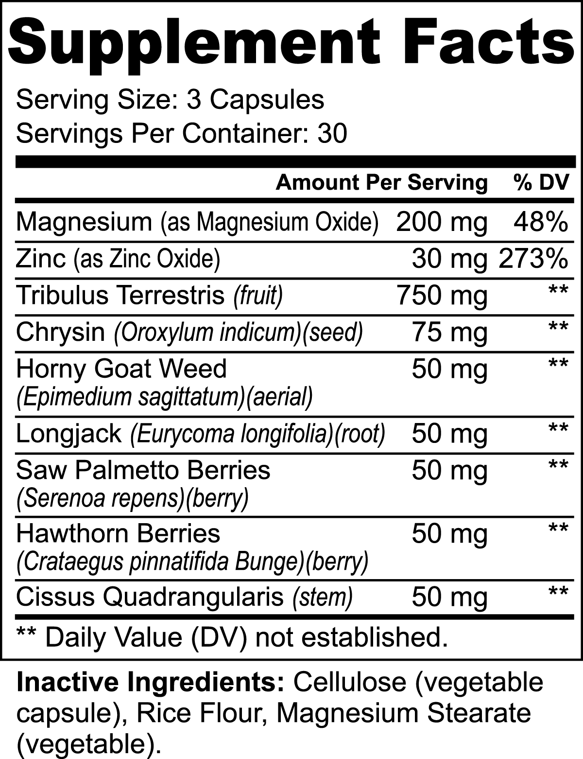 BullRush: Testosterone Complex