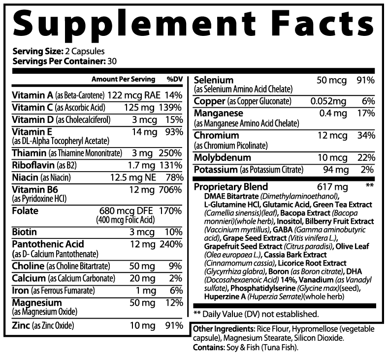 ClarityMAX Nootropic Blend