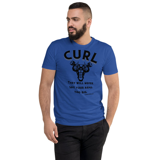 Curl Sleeve T-shirt