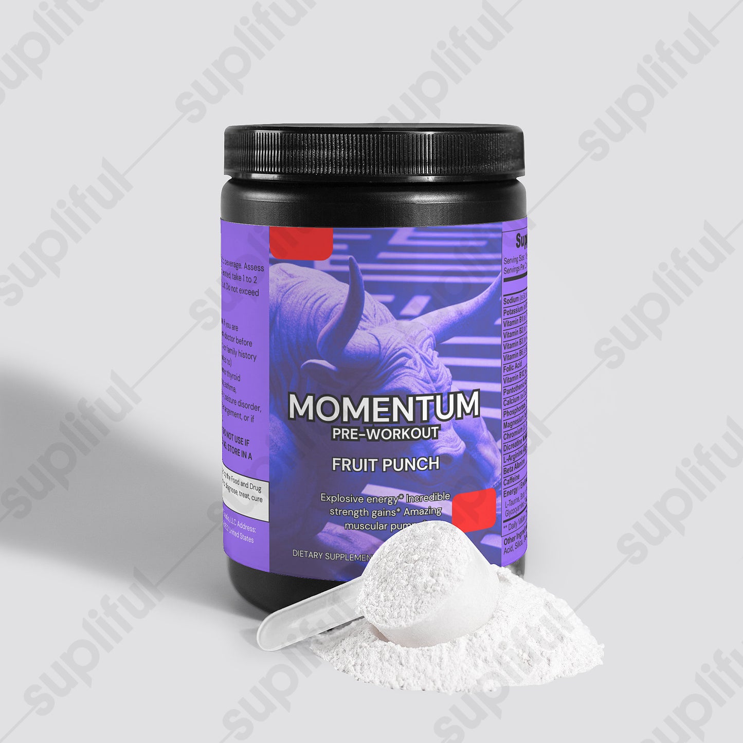 Momentum Pre-Workout Powder (Fruit Punch)